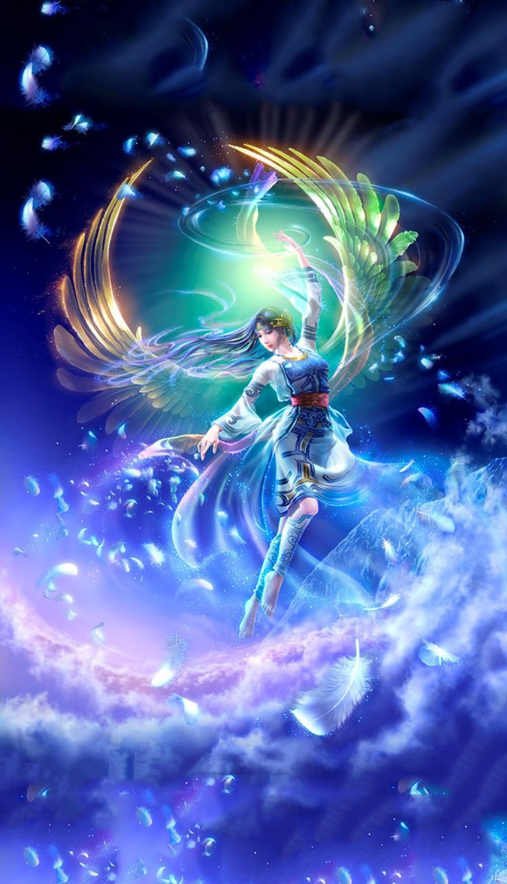 Hình ảnh anime thiên thần dễ thương đẹp nhất