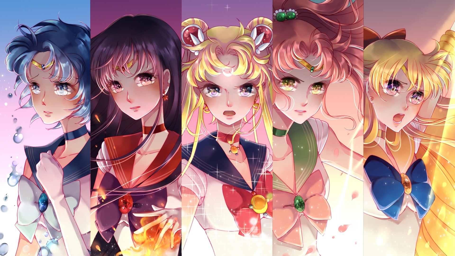 THƯ VIỆN ANIME   ANIME THỦY THỦ MẶT TRĂNG  Sailor Moon and Sailor Chibi  Moon   Anime Sailor moon crystal Chibi