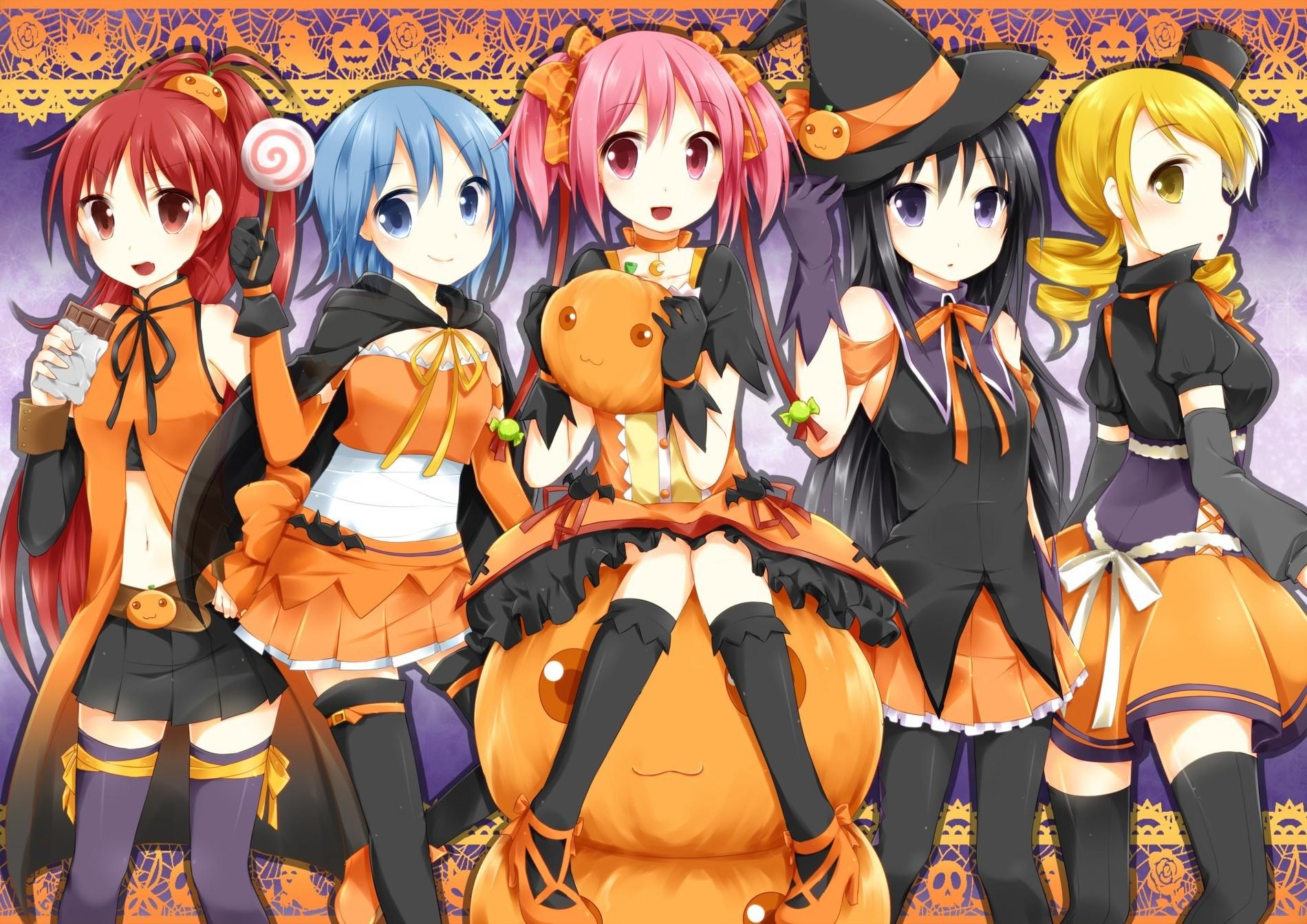 Top Hình Ảnh Anime Halloween Đẹp Ma Mị Không Thể Bỏ Qua