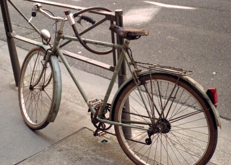 Hình ảnh xe đạp cũ