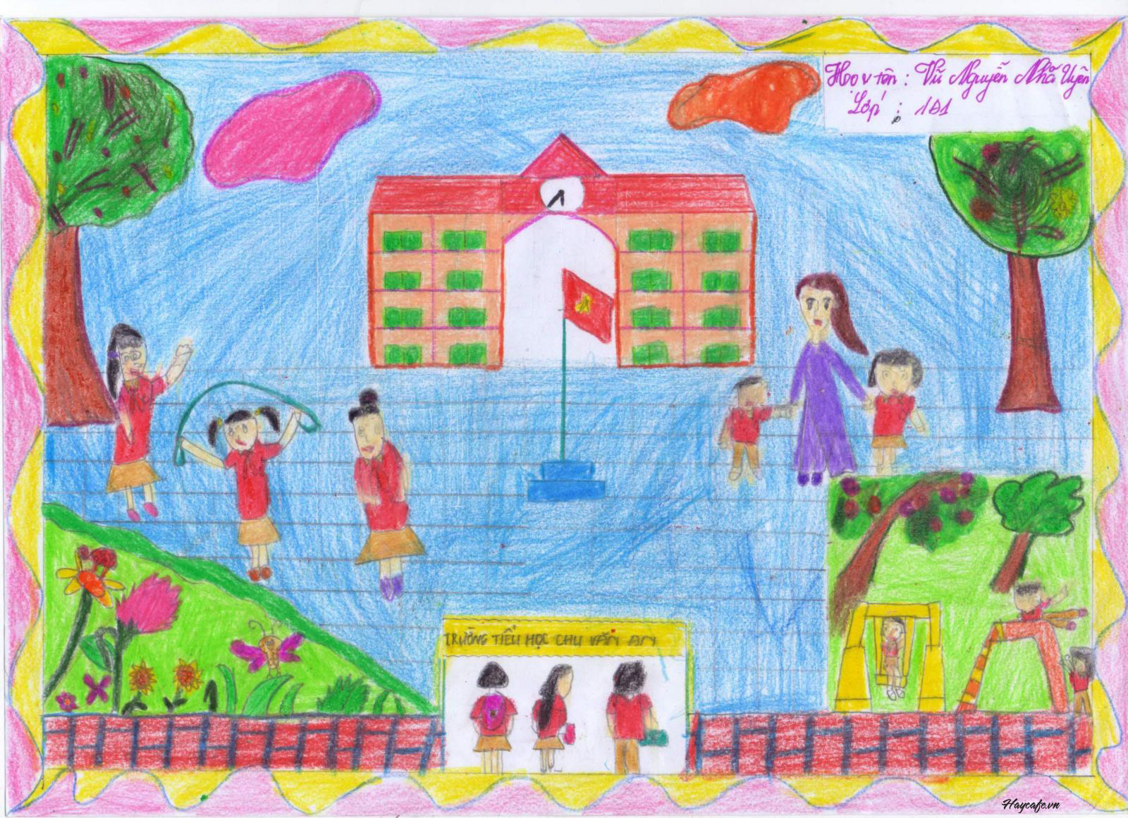 Kết quả đạt giải cuộc thi Viết vẽ tranh về gia đìnhngôi trường hạnh phúc
