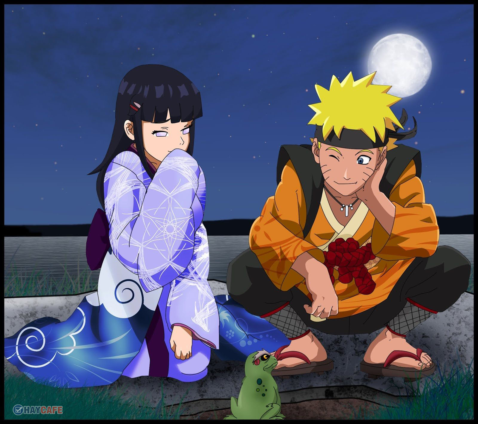 Hình ảnh Naruto vs Hinata  cặp ninja đẹp đôi nhất Làng Lá