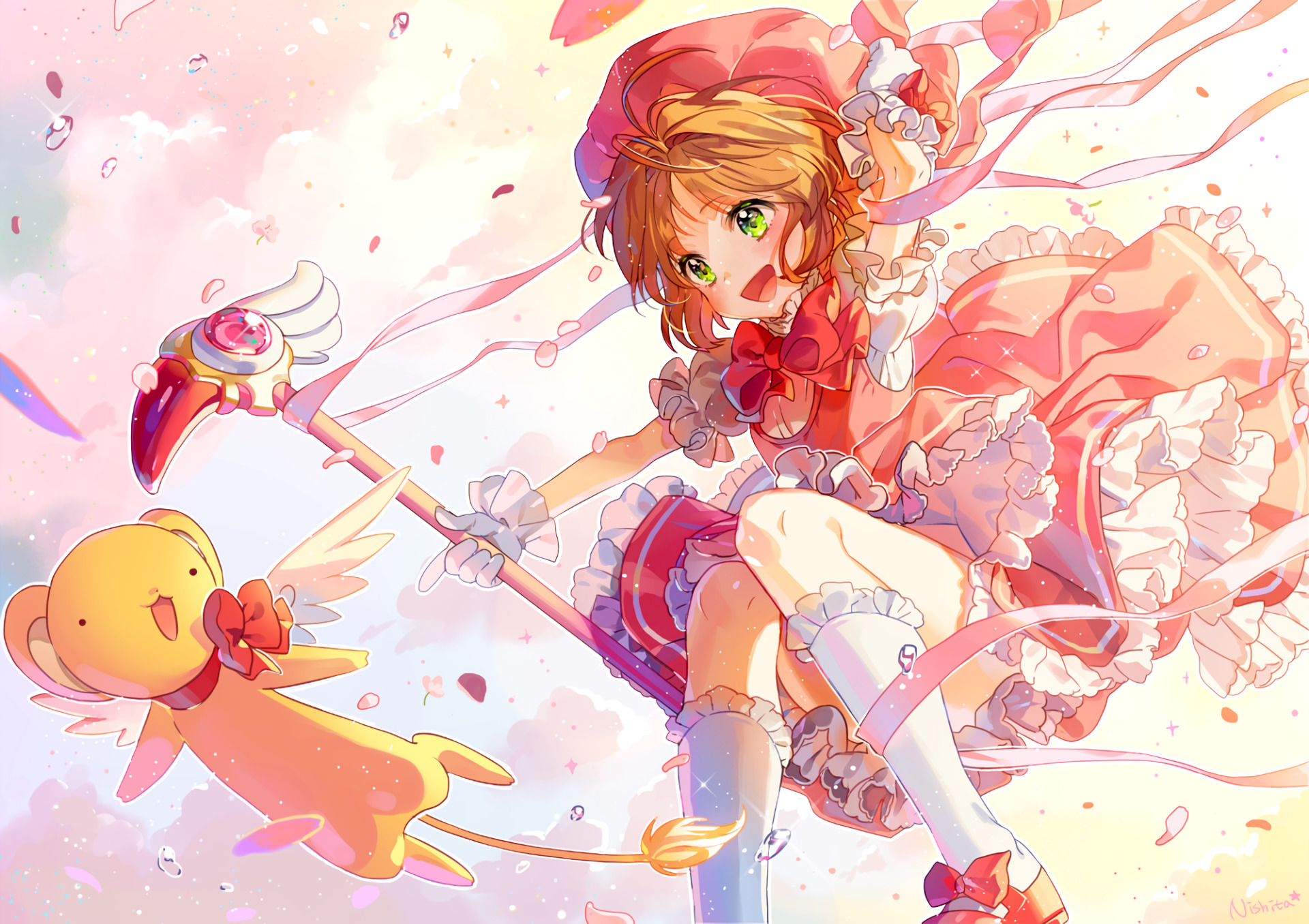 100 Hình nền ảnh Thủ lĩnh thẻ bài Sakura đẹp