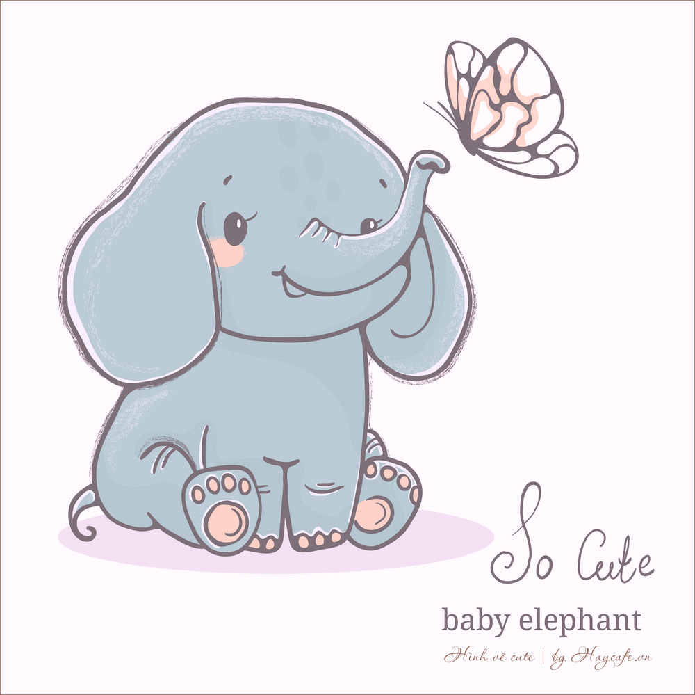 Chi tiết 448 vẽ voi đơn giản tuyệt vời nhất  Tin Học Vui