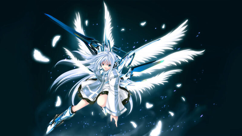 Hình ảnh anime thiên thần đẹp 3D