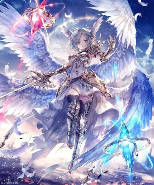 Hình anime thiên thần siêu dễ thương