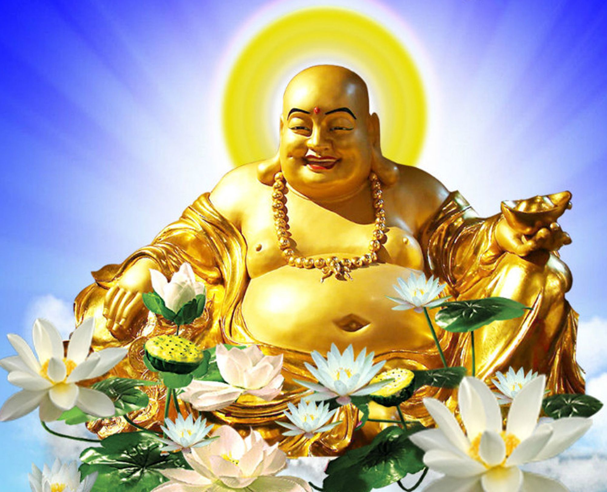 Tổng hợp các hình Phật Di Lặc đẹp nhất  Bàn Thờ Thịnh Vượng