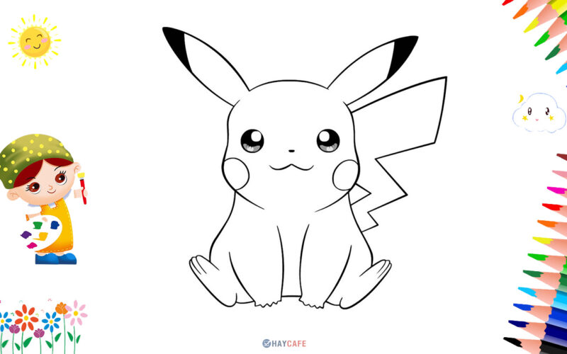 Hình Vẽ Pokemon Cute Đơn Giản Hệ Nước Hệ Lửa Đẹp