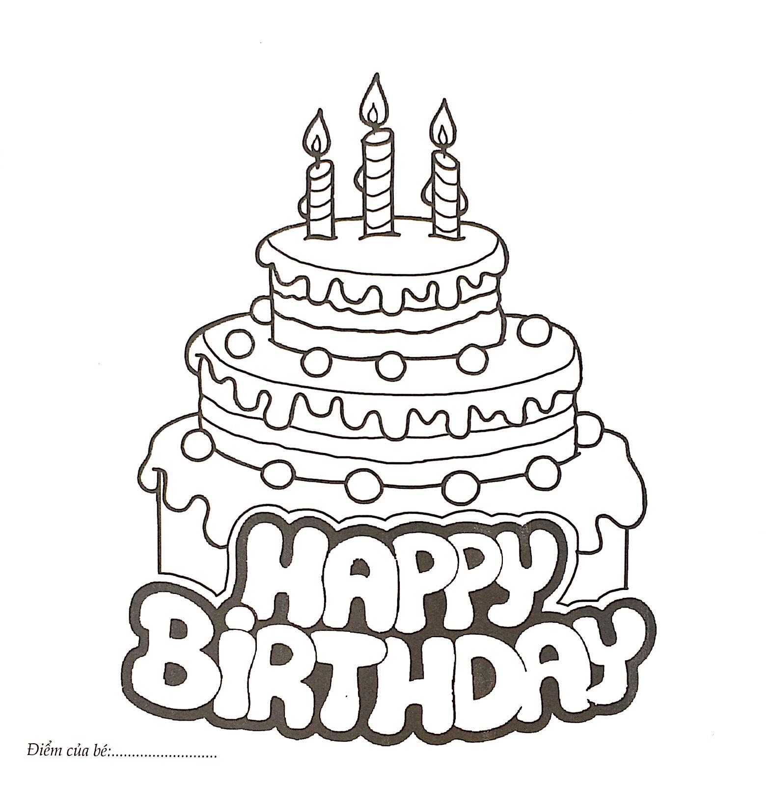 Tìm hiểu hơn 16 cách vẽ bánh sinh nhật siêu đỉnh  POPPY