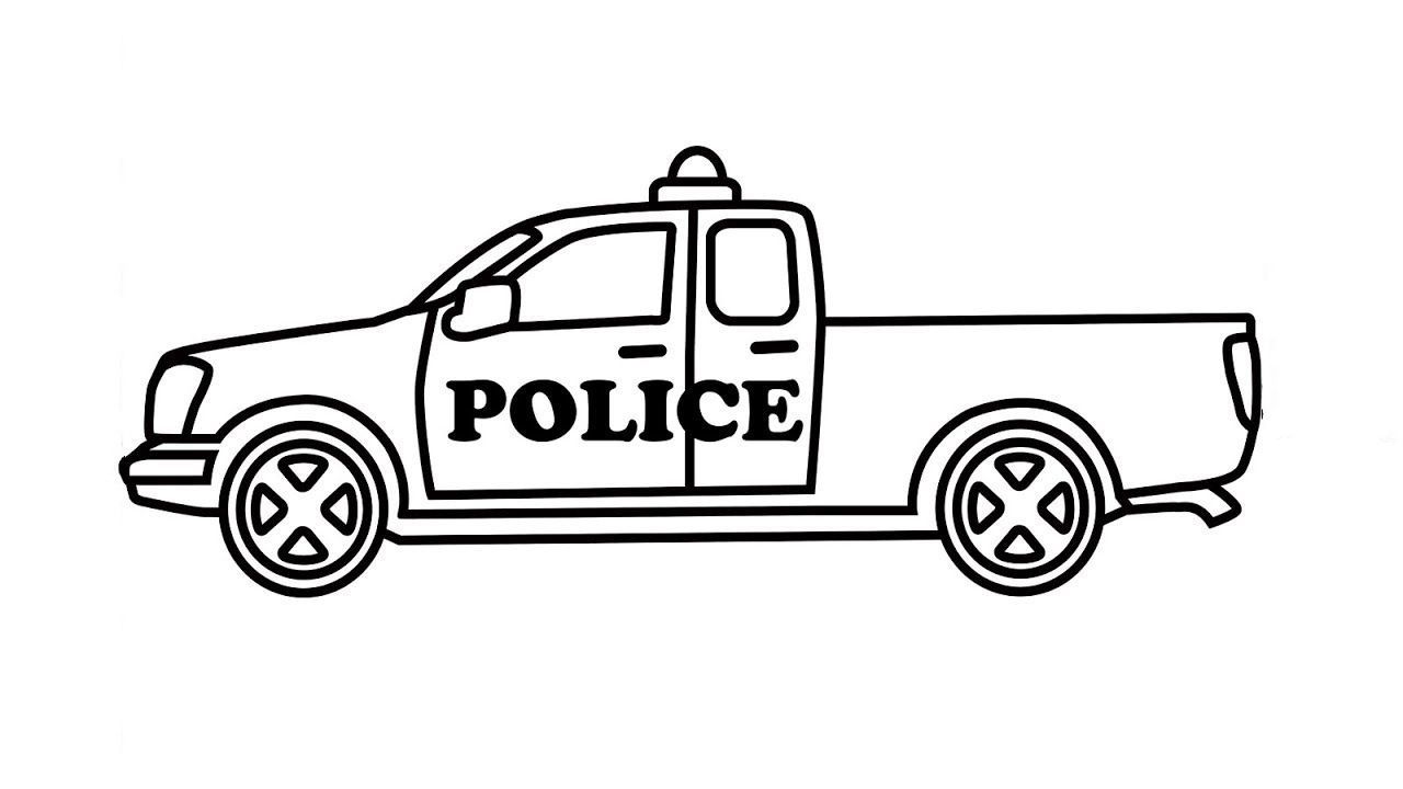 Chia sẻ hơn 64 về tô màu xe cảnh sát  cdgdbentreeduvn