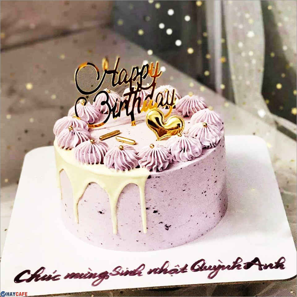 Mẫu bánh sinh nhật đơn giản đẹp dành cho những ai yêu thích sự đơn giản mà  tinh tế   Tiệm bánh kem sinh nhật tại Vũng Tàu  giao bánh tận nơi