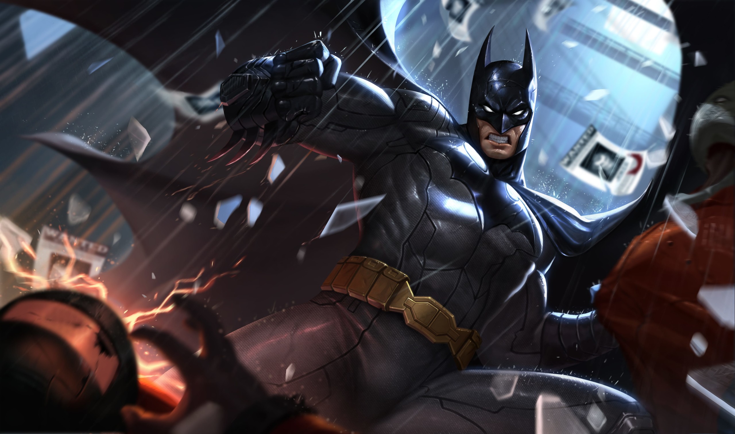 Batman Wallpaper 4K DC Superheroes Graphics CGI 954