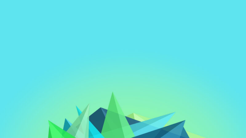 Hình nền tối giản minimalist phông nền xanh tươi mát
