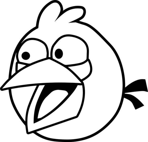 Tranh Tô Màu Angry Birds Ngộ Nghĩnh, Đáng Yêu Nhất