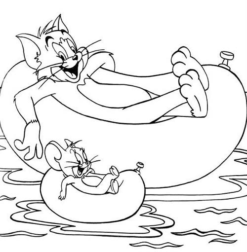 Tranh tô màu Tom and Jerry đẹp hài hước dí dỏm nhất  Tom và jerry Hài  hước Hình ảnh