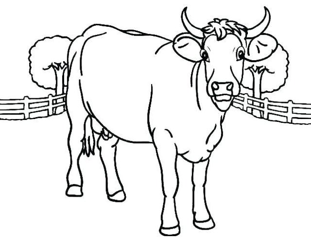 Draw cute simple cows  Draw cute milk cows  YouTube