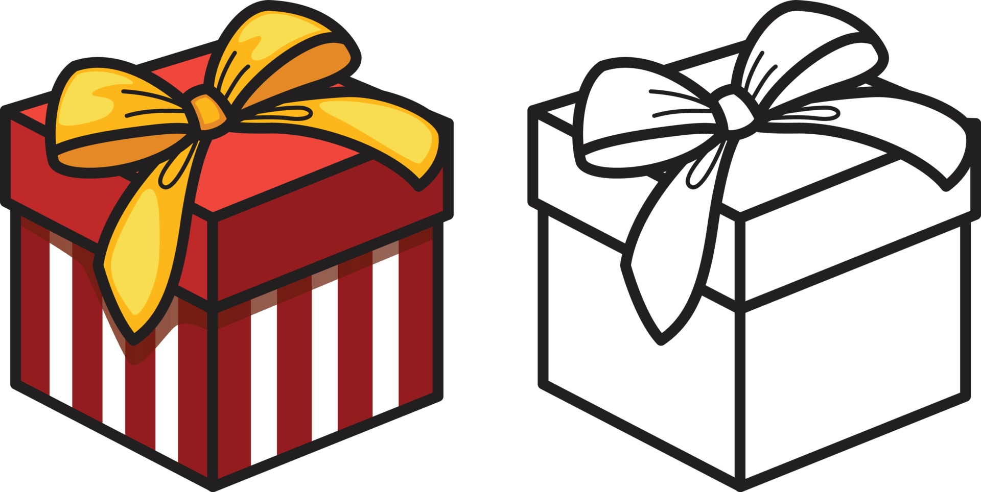 Gift Birthday Box  Hộp Quà Sinh Nhật Vector  Free Transparent PNG Clipart  Images Download