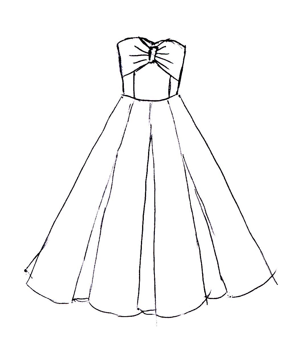 Cập nhật 66+ về hình vẽ áo váy mới nhất - Du học Akina