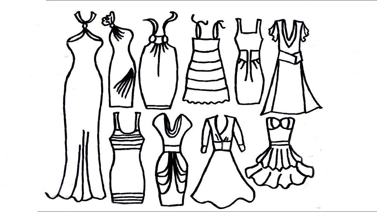 Hướng dẫn thiết kế làm váy cho búp bê giấy 1 Làm đồ chơi Dạy bé học  Búp bê  giấy Giày Búp bê