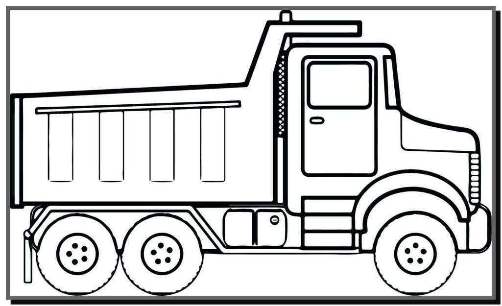 Vẽ Xe tải Truck car drawing and coloring for kids  YouTube