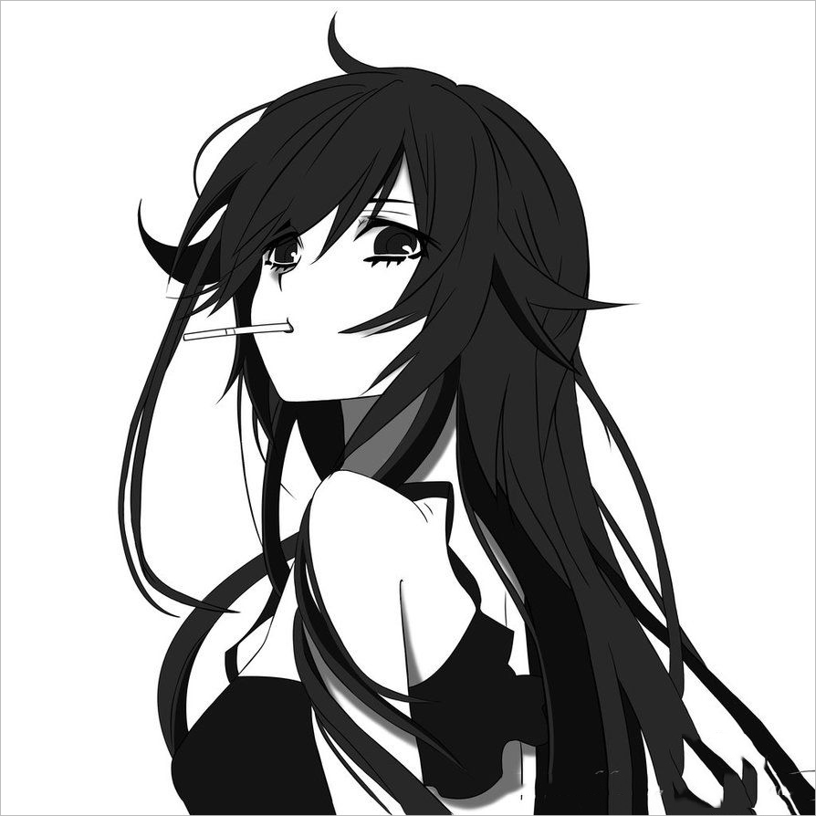 Tổng hợp 93+ về avatar anime đen trắng 