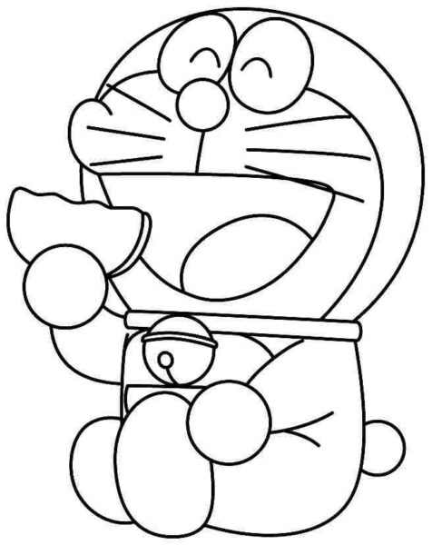 Hình Vẽ Doraemon, Cách Vẽ Doremon Cute Đơn Giản - Th Điện Biên Đông