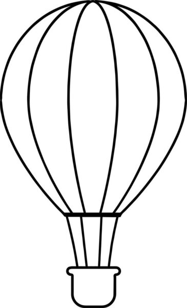 Cách vẽ Khinh khí cầu  Dạy Vẽ