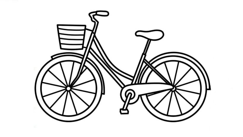 Cách vẽ xe đạp  Dạy Vẽ