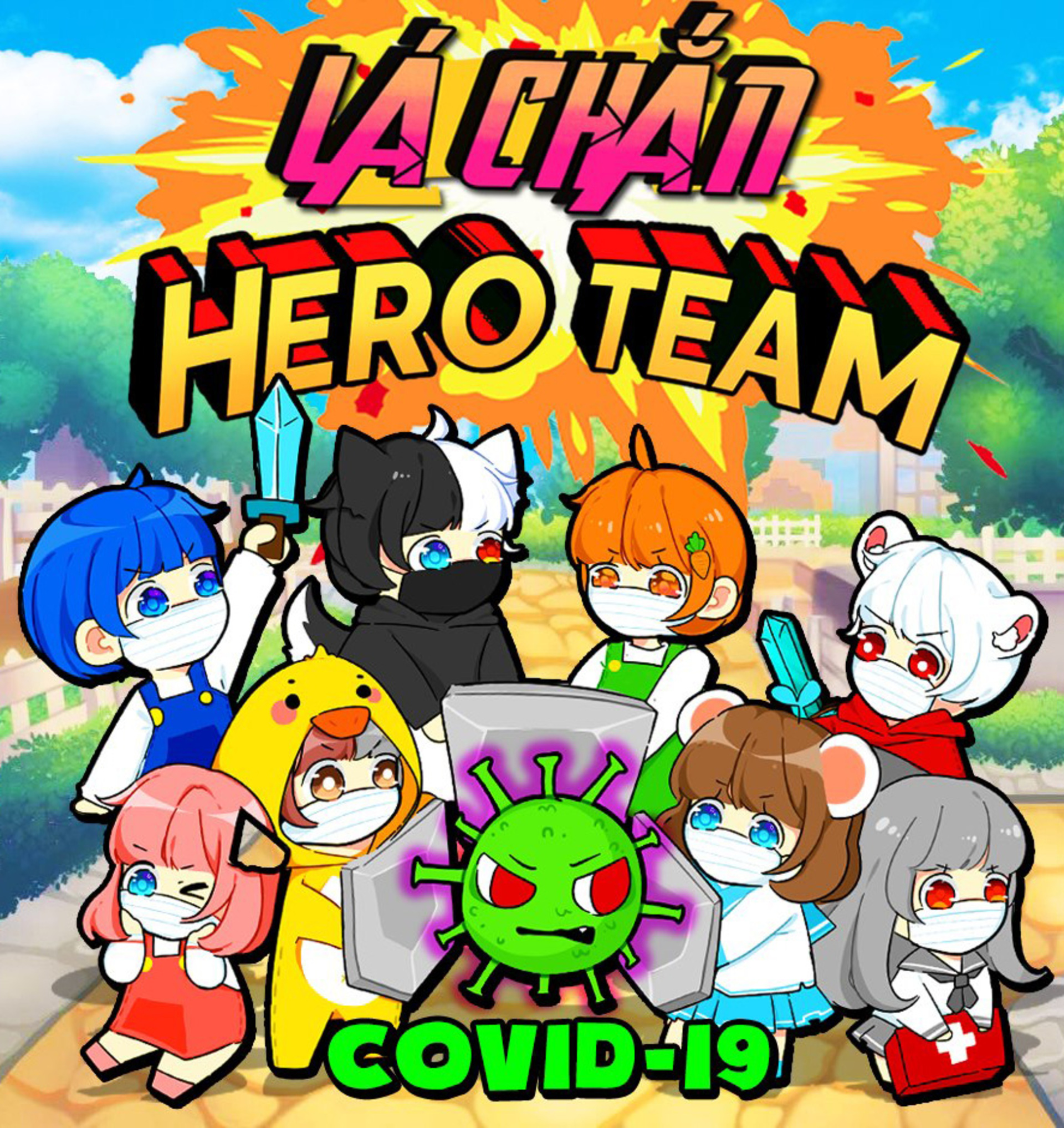 88+ Ảnh Hero Team Anime, Chibi Ngoài Đời, Trên Tv Đẹp, Đáng Yêu Nhất