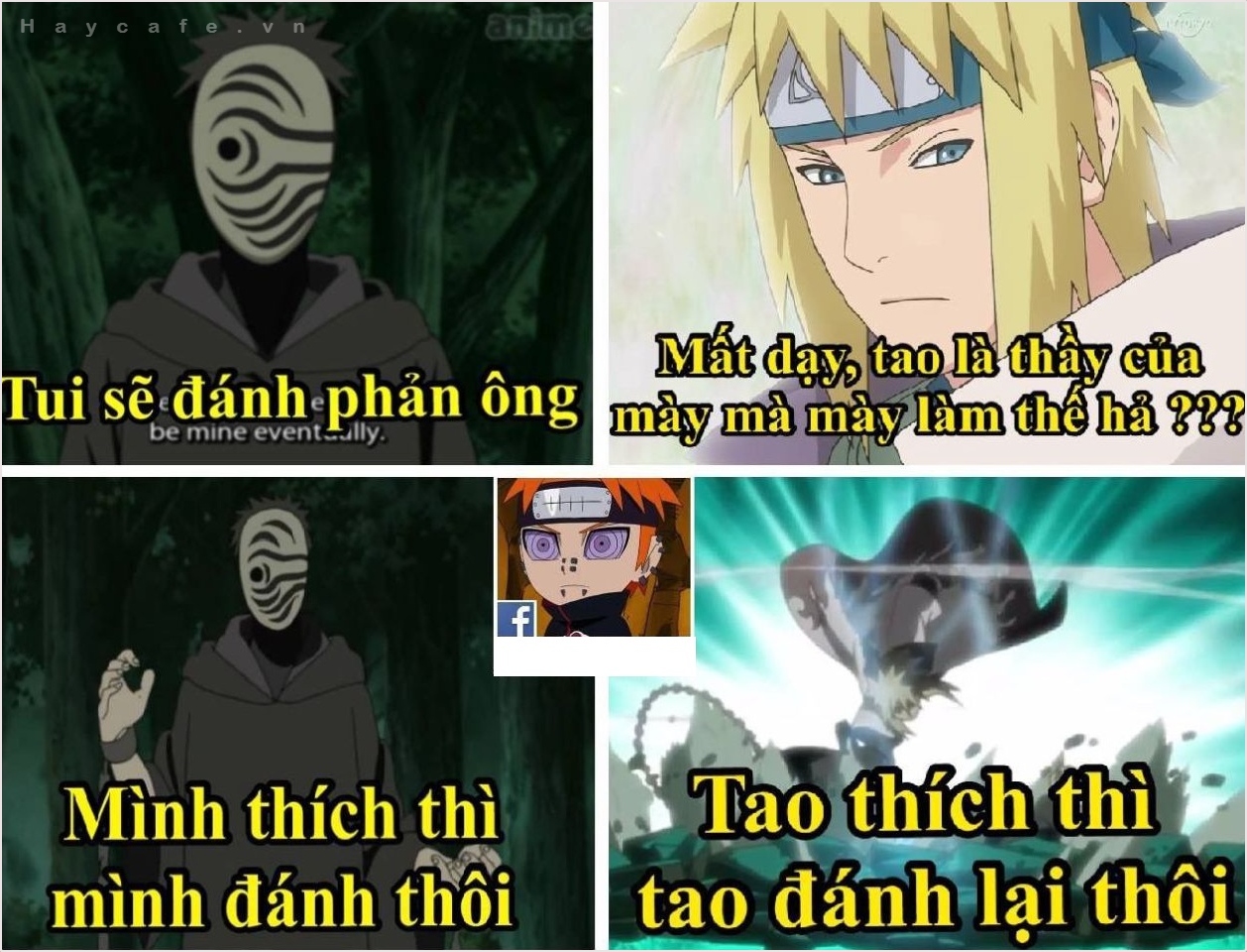 Ảnh Naruto Chế Tiếng Việt Hài Hước, Bựa Nhất Làm Meme 