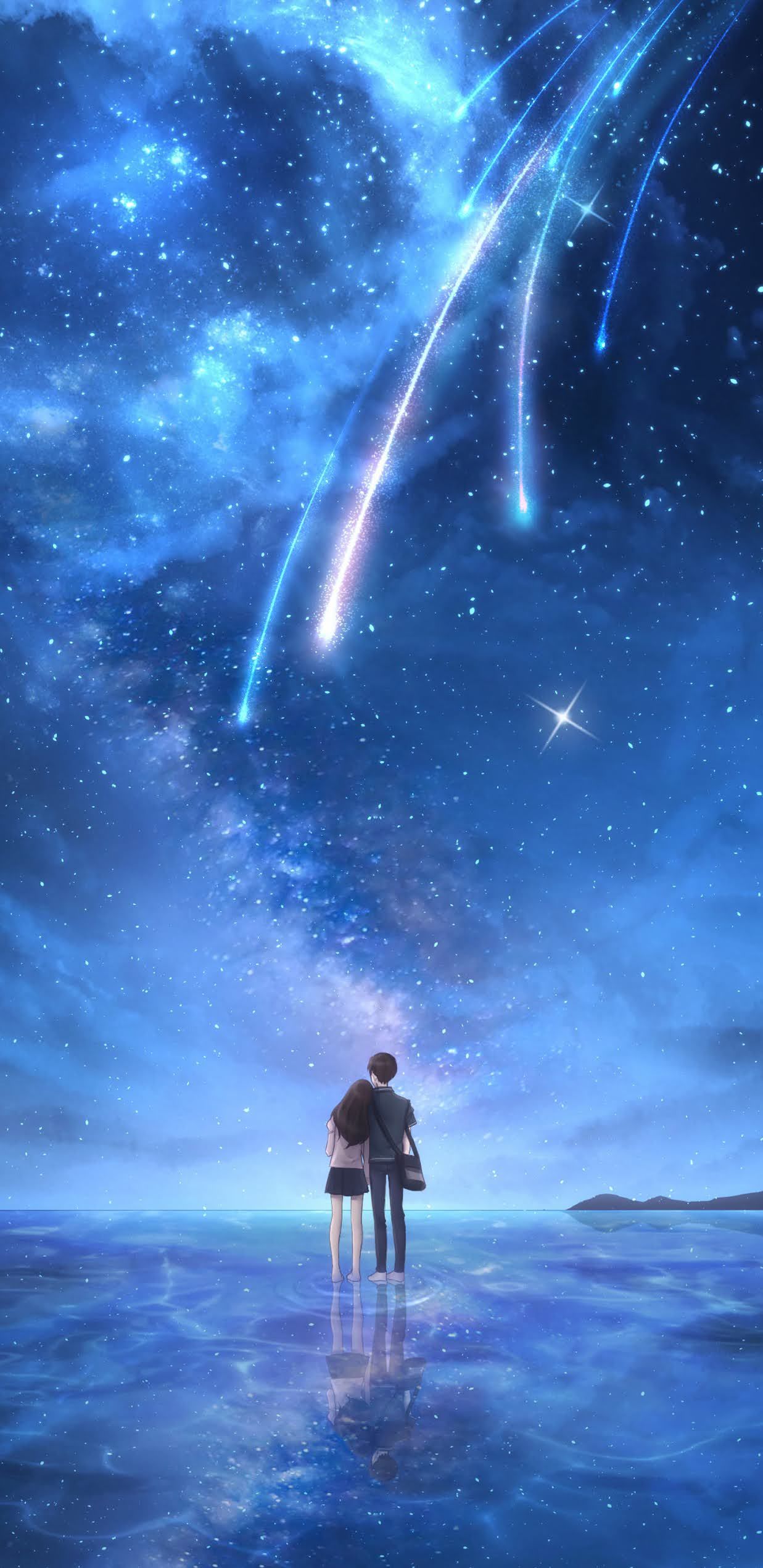 99+ Ảnh Bầu Trời Đêm Galaxy, Buồn, Anime Đầy Sao Đẹp Lung Linh