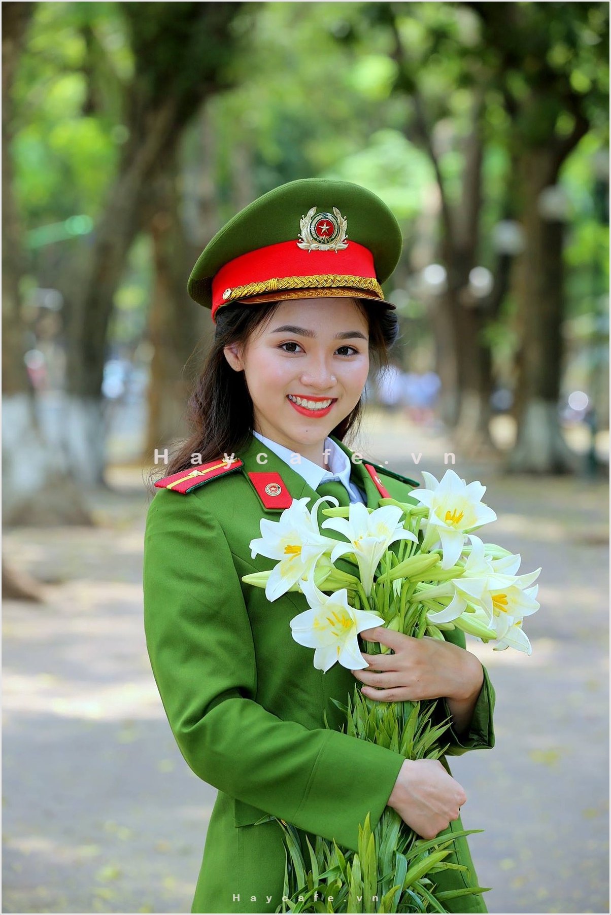 Ảnh Nữ Công An Nhân Dân Việt Nam, Xinh Đẹp, Cá Tính Nhất