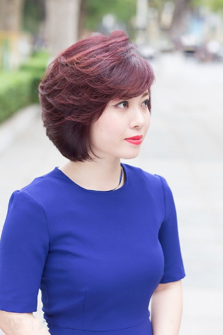 Kiểu Tóc Ngắn Cho Phụ Nữ Trung Niên ĂN GIAN TUỔI  Blog Cao Và Đẹp