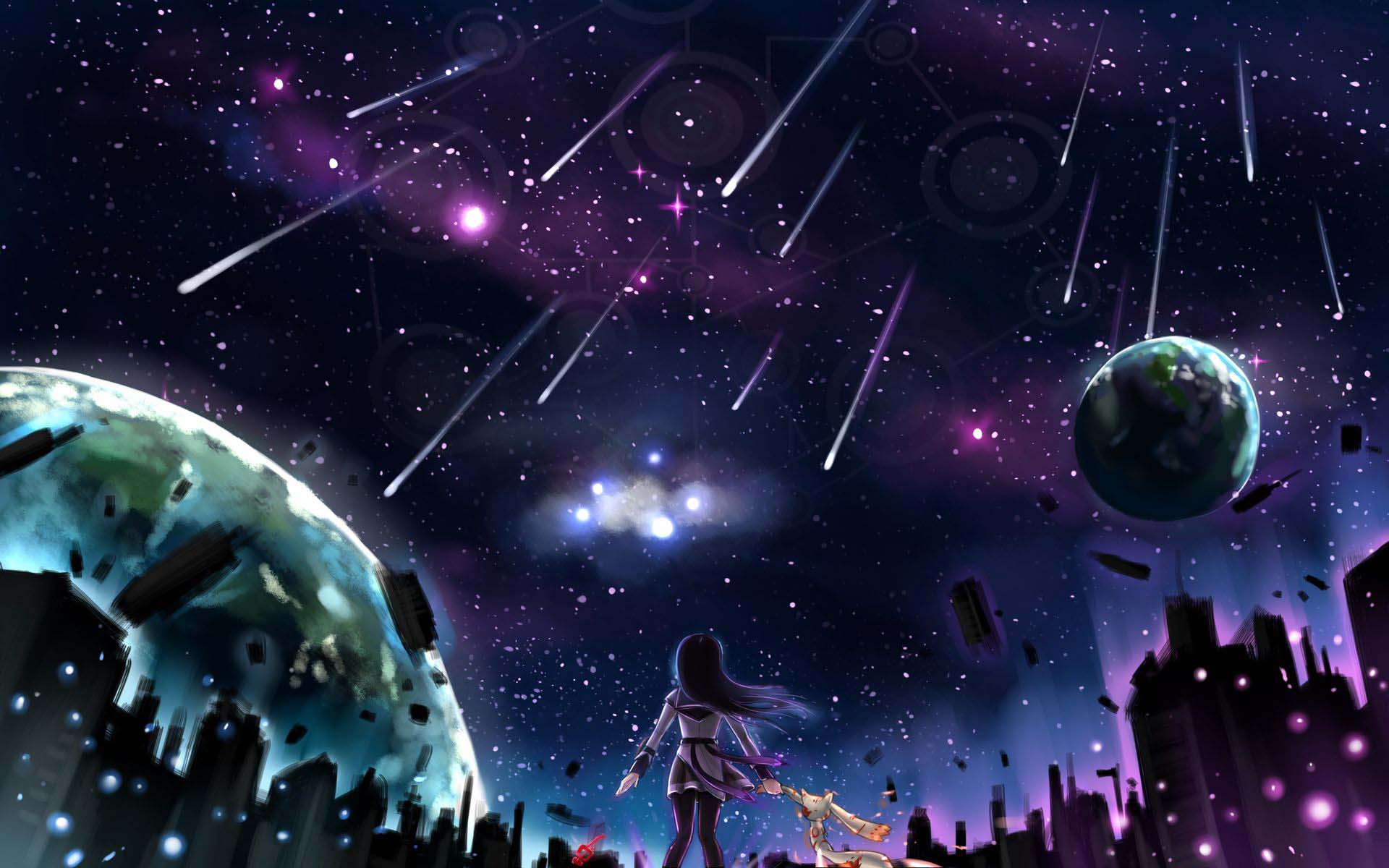 Ảnh vũ trụ anime Mở ra cánh cửa của thế giới tương lai đầy bí ẩn