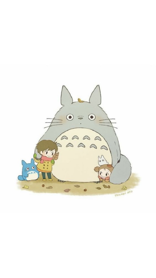 Hình Nền Totoro Cute, Dễ Thương, Đẹp Sắc Nét, Chất Lượng Cao