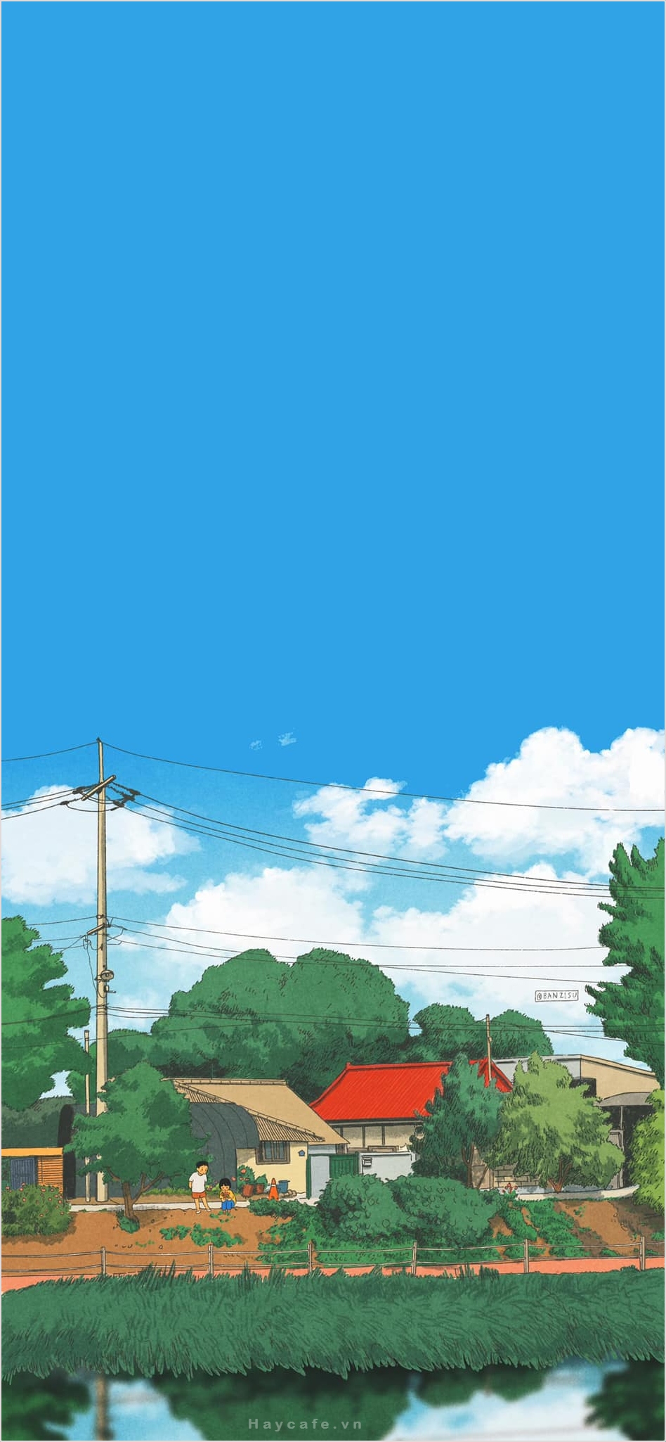 100 schöne Anime-Landschaftstapeten in Full HD für Mobiltelefone