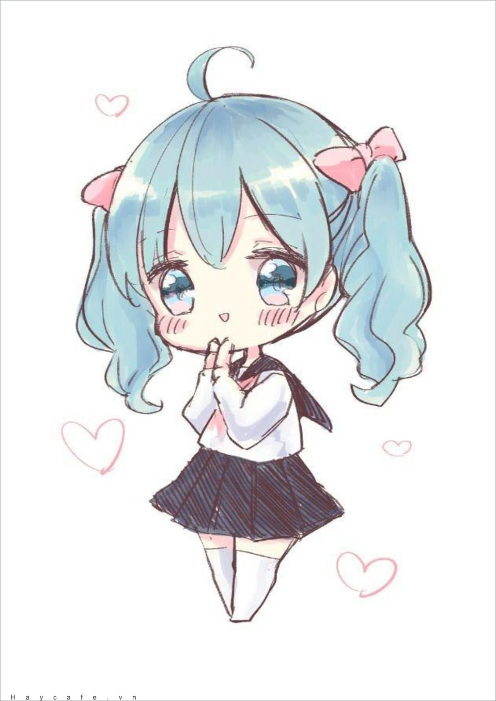 Hướng dẫn vẽ chibi cute anime dễ thương và đáng yêu nhất