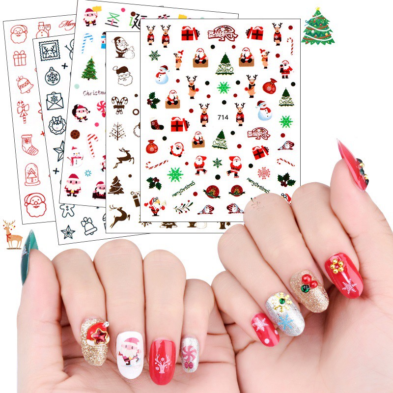 Bảng xếp hạng những mẫu nail Noel đơn giản dễ thương mà mọi cô gái yêu  thích  Xưởng Nội Thất Đạt Phát