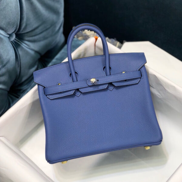 Túi xách Hermes màu xanh pastel