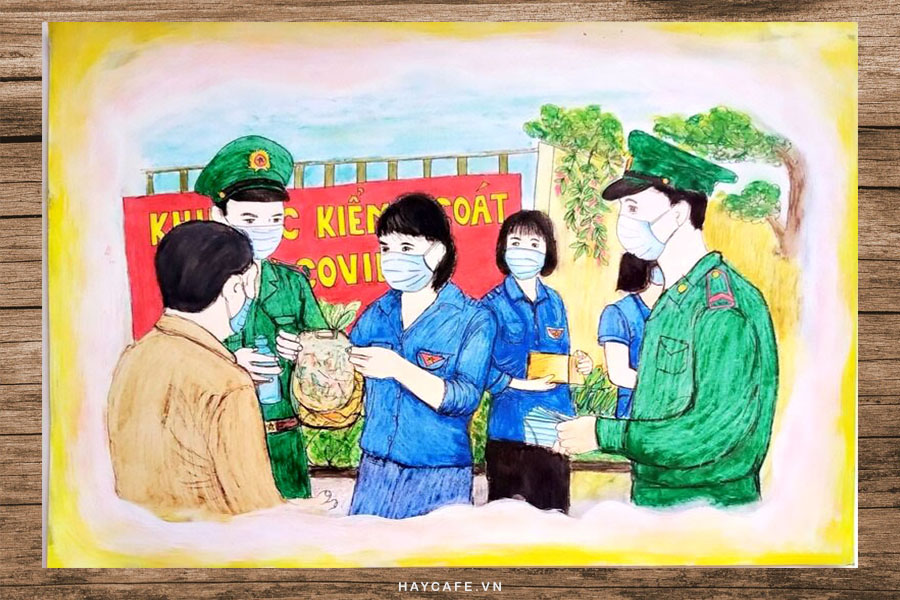 Vẽ Tranh Đoàn Thanh Niên Cộng Sản Hồ Chí Minh Đẹp Chân Thật