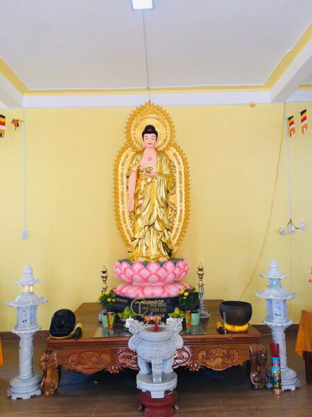 Ảnh bàn thờ Phật tại gia