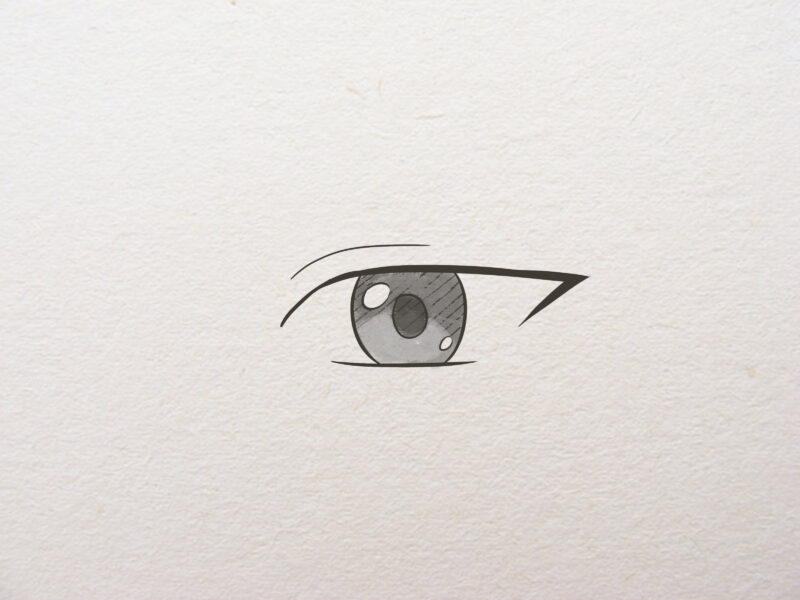 Cách vẽ đôi mắt đơn giản