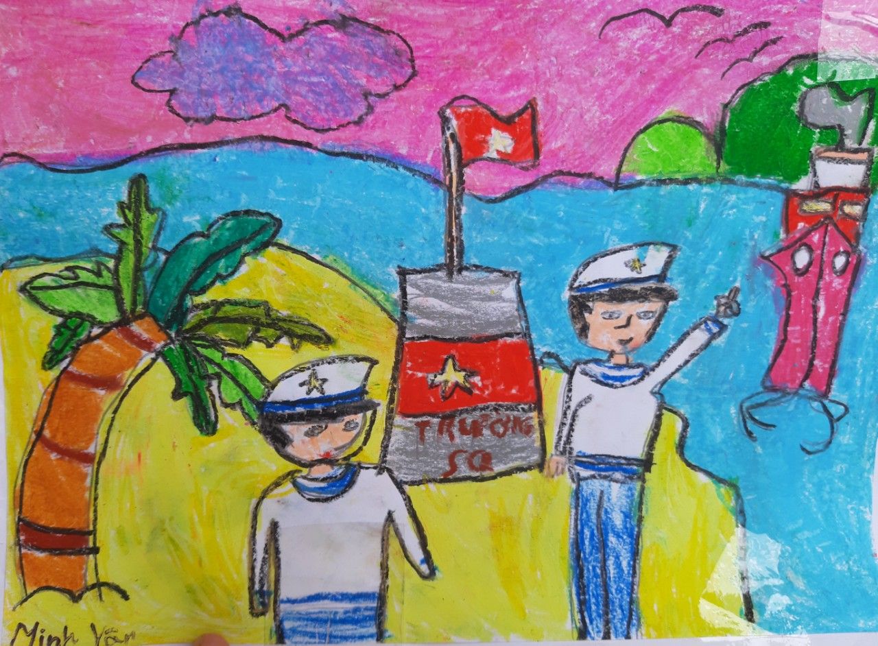 Vẽ Tranh Biển Đảo Trường Sa Việt Nam Đơn Giản, Ý Nghĩa