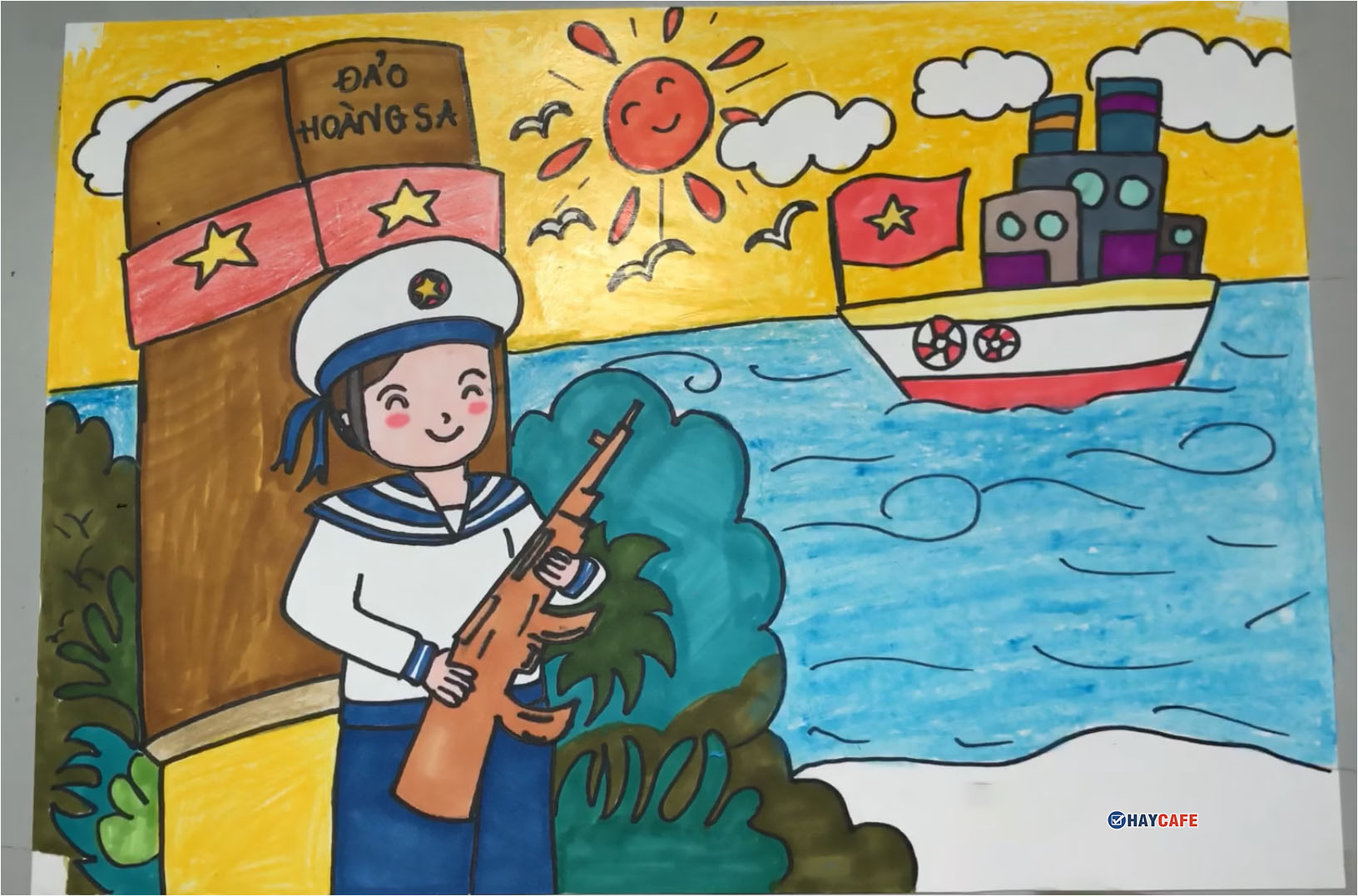 Thể lệ cuộc thi vẽ tranh cổ động Bảo vệ môi trường chống biến đổi khí   Báo Hải Quân Việt Nam