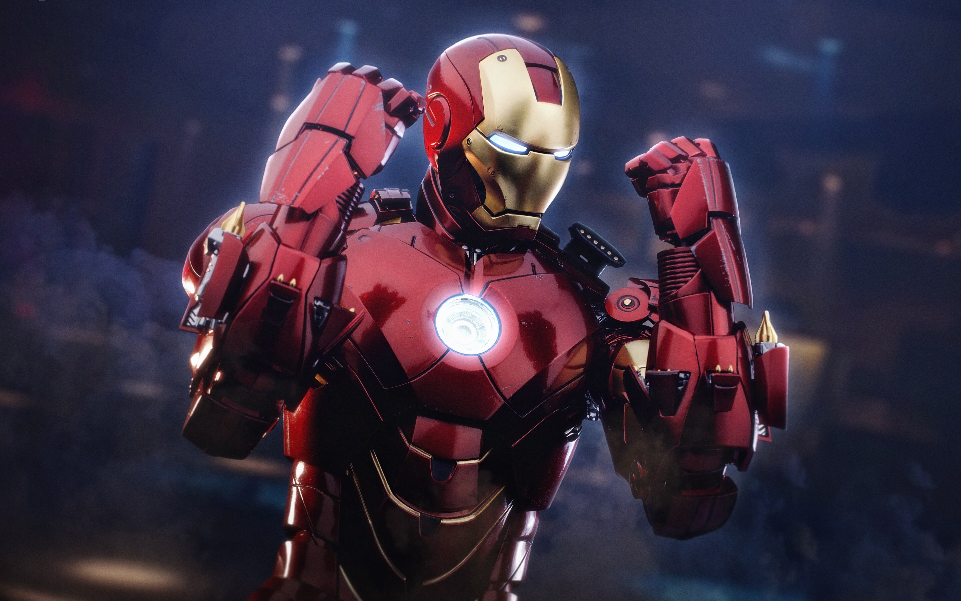 Hình ảnh người sắt Iron  man Tony Stark 4K Ultra HD
