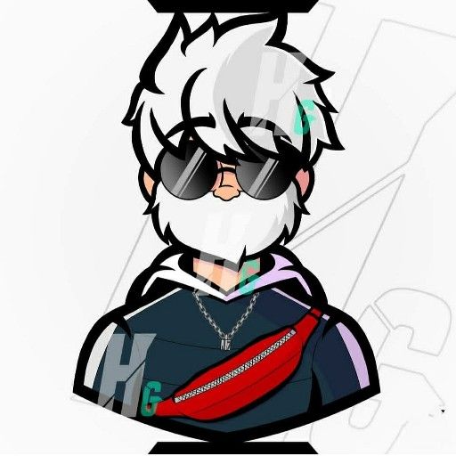 hình ảnh avatar ff boy tóc trắng đeo kính râm