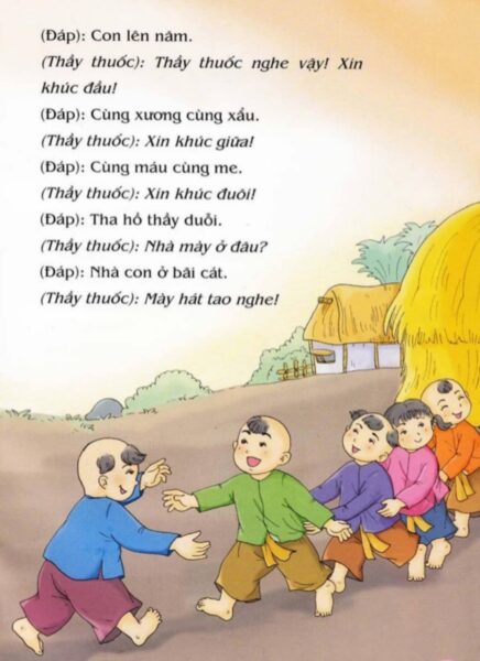 hình trò chơi dân gian Việt Nam gợi nhớ tuổi thơ