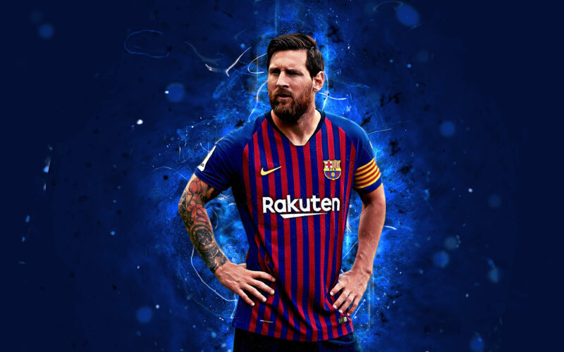 Ảnh Messi 4K tỏa sáng dành cho laptop